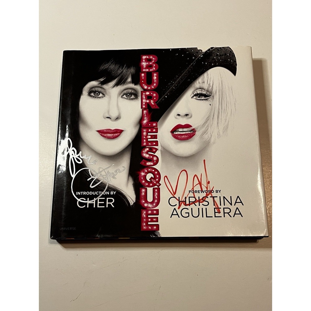 BURLESQUE THE MOTION PICTURE By Steve A. & Stephen V. Signed By Cher & C.A Rare